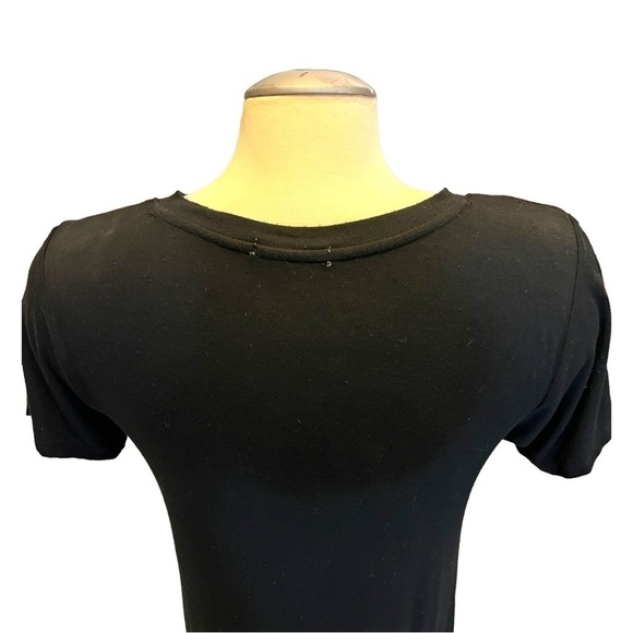 Z Supply The Crisscross Tee Dress in Black - Picture 14 of 16